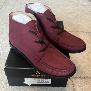 MARC JOSEPH NEW YORK Unisex-Child Leather Made in Brazil Ankle Boot Loafer